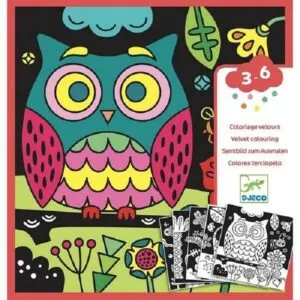 COLORIAGES VELOURS-DJECO