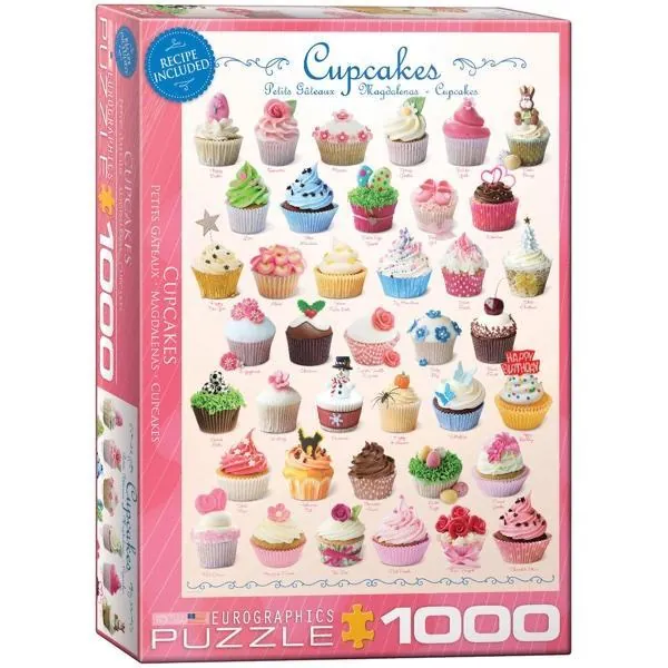 PUZZLE EUROGRAPHICS : PETITS GATEAUX - 1000 PIECES