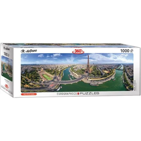 PUZZLE EUROGRAPHICS PANORAMIQUE - PARIS - 1000 PIECES