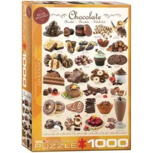 PUZZLE EUROGRAPHICS : CHOCOLAT - 1000 PIECES