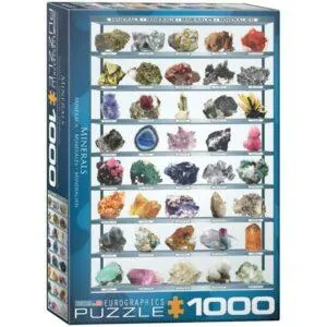PUZZLE EUROGRAPHICS : MINERAUX - 1000 PIECES