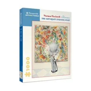 PUZZLE POMEGRANATE - N. ROCKWELL : THE CONNOISSEUR - 1000 PIECES