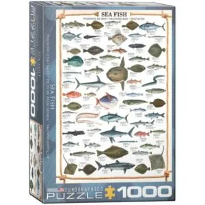 PUZZLE EUROGRAPHICS : POISSONS D'EAU SALEE - 1000 PIECES