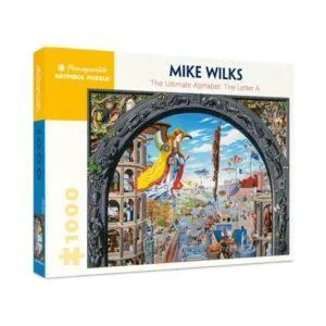 PUZZLE POMEGRANATE - M. WILKS : L'ULTIME ALPHABET : LA LETTRE A - 1000 PIECES