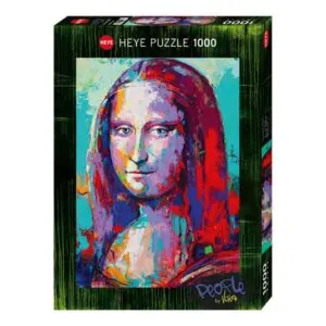 PUZZLE HEYE - PEOPLE - VOKA  : MONA LISA - 1000 PIECES