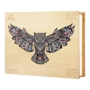 PUZZLE BOIS WOODBESTS - WISE OWL - 188 PIECES