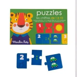PUZZLES MOULIN ROTY : CHIFFRES - LES POPIPOP