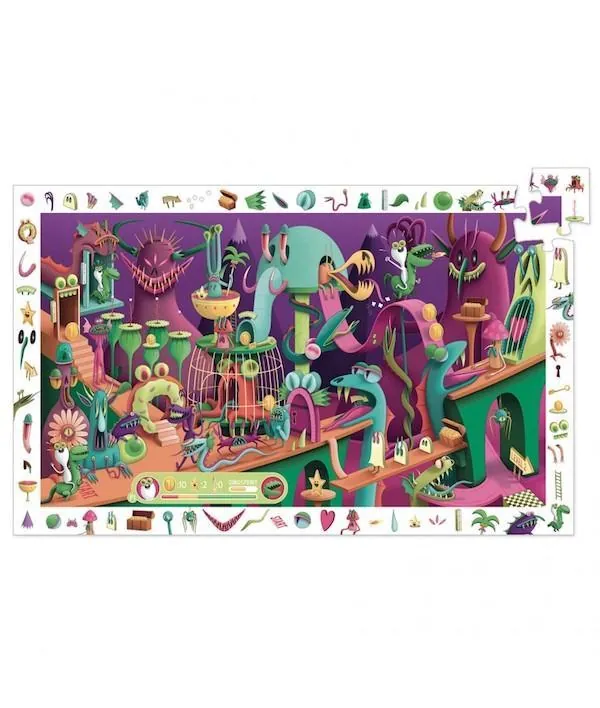 PUZZLE DJECO OBSERVATION : DANS UN JEU VIDEO - 200 PIECES – Image 2