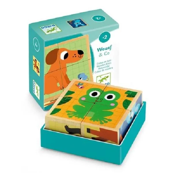 4 CUBES BOIS WOUAF AND CO - DJECO – Image 2