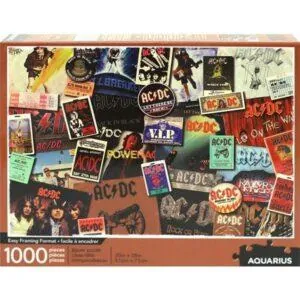 PUZZLE AQUARIUS : AC/DC Albums - 1000 pièces