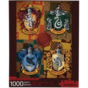 PUZZLE AQUARIUS - H. POTTER : Blasons - 1000 pièces