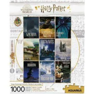 PUZZLE AQUARIUS : Harry Potter Posters - 1000 pièces