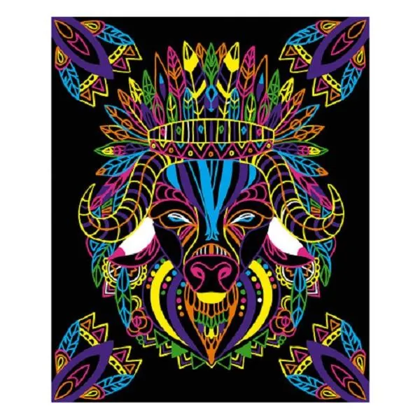 COLORIAGES + FEUTRES FLUO ANIMAUX - JANOD – Image 5