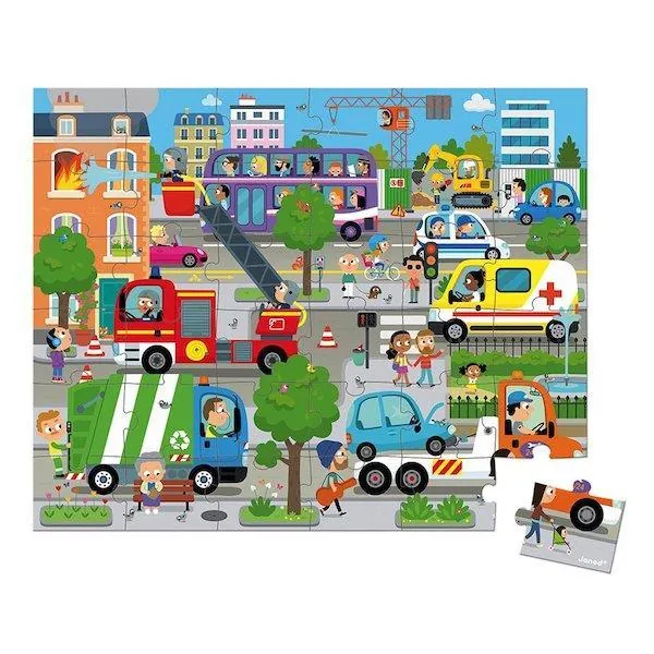 PUZZLE JANOD : CITY - 36 PIECES – Image 2