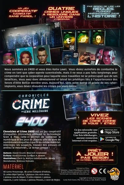 CHRONICLES OF CRIME MILLENIUM – 2400