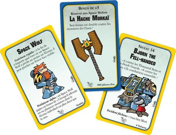 MUNCHKIN WARHAMMER 40K - SAUVAGERIE ET SORC