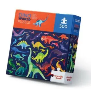 PUZZLE  CROCODILE CREEK : DINO WORLD - 500 PIECES