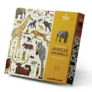 PUZZLE CROCODILE CREEK : WORLD OF AFRICAN ANIMALS - 750 PIECES