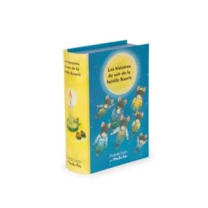 LAMPE A HISTOIRE ECOLE DES LOISIRS - LA FAMILLE SOURIS - MOULIN ROTY