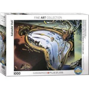 PUZZLE EUROGRAPHICS - D. SALVADOR : MONTRE MOLLE AU MOMENT DE LA PREMIERE EXPLOSION - 1000 PIECES