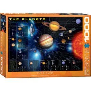 PUZZLE EUROGRAPHICS : LES PLANETES - 1000 PIECES