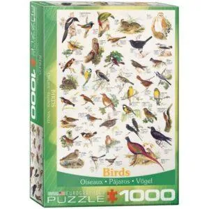 PUZZLE EUROGRAPHICS : OISEAUX - 1000 PIECES