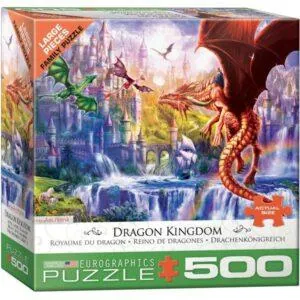 PUZZLE EUROGRAPHICS : LE ROYAUME DES DRAGONS - 500 PIECES