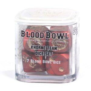 BLOOD BOWL - KHORNE TEAM - DICE SET