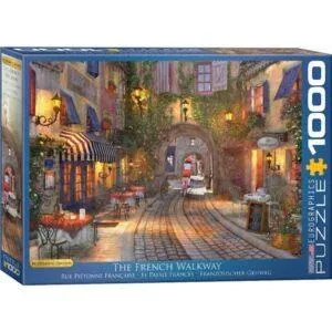 PUZZLE EUROGRAPHICS - D. DAVISON : RUE PIETONNE - 1000 PIECES
