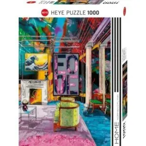 PUZZLE HEYE - HOME - N. O FLYNN : CHAMBRE AVEC VAGUE - 1000 PIECES