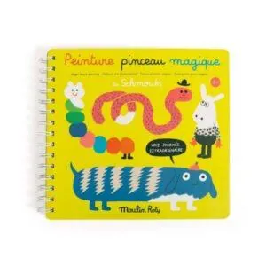 PEINTURE PINCEAU MAGIQUE - LES SCHMOUKS - MOULIN ROTY