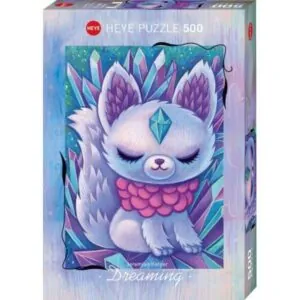 PUZZLE HEYE - DREAMING - J. KETNER : RENARD DE CRISTAL - 500 PIECES