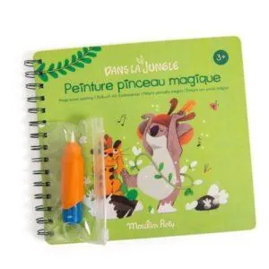 PEINTURE PINCEAU MAGIQUE - DANS LA JUNGLE - MOULIN ROTY