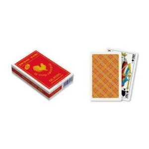 cartes-bridge-rami-pvc-rouge