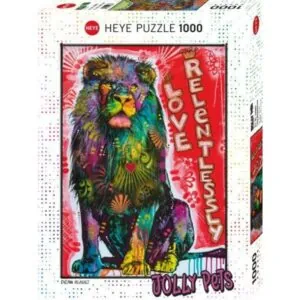 PUZZLE HEYE - JOLLY PETS - D. RUSSO : LOVE RELENTLESSLY - 1000 PIECES