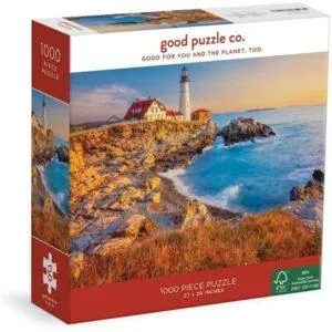 PUZZLE GOOD PUZZLE CO : PHARE DANS LE MAINE - 1000 PIECES