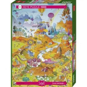 PUZZLE HEYE - IDYLL - G. MORDILLO : PAR LE TERRAIN - 1000 PIECES