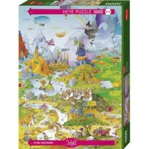 PUZZLE HEYE - IDYLL - G. MORDILLO : PAR LE LAC - 1000 PIECES
