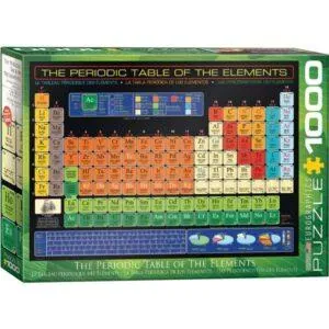PUZZLE EUROGRAPHICS - LE TABLEAU PERIODIQUE DES ELEMENTS - 1000 PIECES