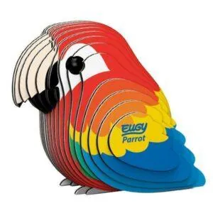 MAQUETTE EUGY - ANIMAL SAUVAGE : PERROQUET 3D