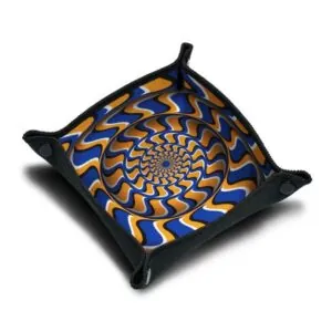 PISTE DE DÉS - ABSTRACT ROUND FRAME