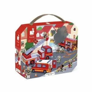 PUZZLE JANOD : POMPIERS - 24 PIECES