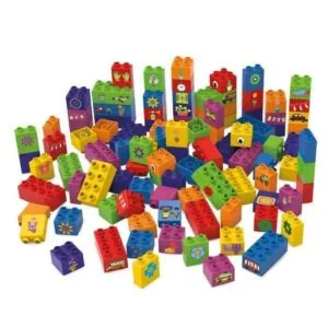 COFFRET 100 BLOCS DE CONSTRUCTION - BIOBUDDI