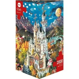 PUZZLE HEYE - M. RYBA : BAVARIA - 2000 PIECES