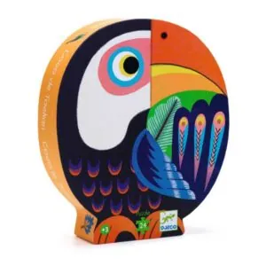 PUZZLE DJECO SILHOUETTE : COCO LE TOUCAN - 24 PIECES