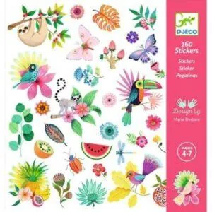 POCHETTE STICKERS - PARADISE - DJECO