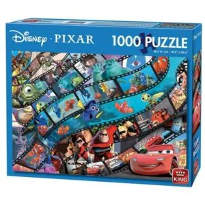 PUZZLE KING DISNEY PIXAR : MAGIE DU CINEMA - 1000 PIECES