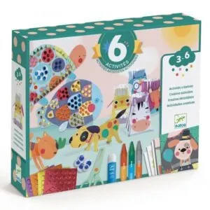 COFFRET ACTIVITES LES ANIMAUX ET LEUR MAISON - DJECO