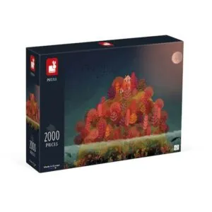 PUZZLE JANOD : AUTOMNE ROUGE - 2000 PIECES