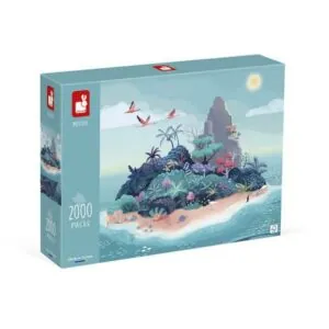 PUZZLE JANOD - L'ILE MYSTERIEUSE - 2000 PIECES